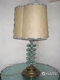1950 Lampada singola cristallo. RARA. Fontana Arte
