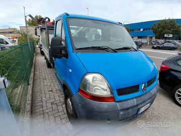Renault Master gru Fassi F28B ,cassone fisso