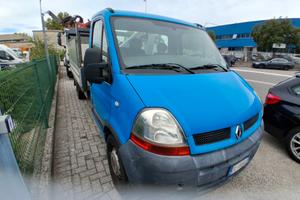 Renault Master gru Fassi F28B ,cassone fisso