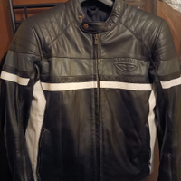 Giacca moto pelle