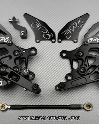Pedane arretrate APRILIA RSV4 1000 2009 2013