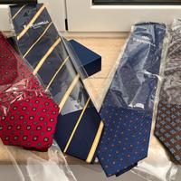 4 Cravatte Marinella nuove