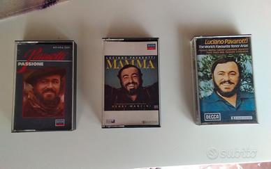Tre cassette Pavarotti