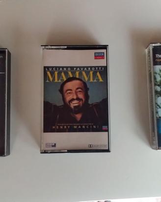 Tre cassette Pavarotti