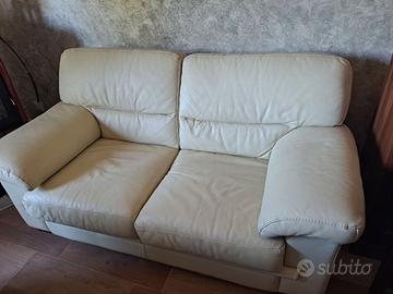 Set 2 divani in pelle