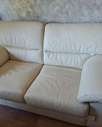 Set 2 divani in pelle