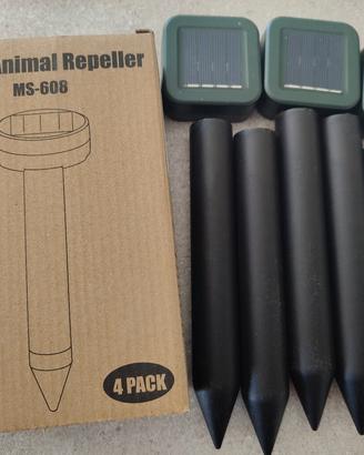 Set 4 Dissuasori Solari Multiuso – Ultrasuoni 