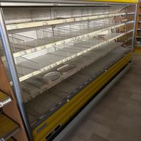 Frigo murale espositivo 5 ripiani