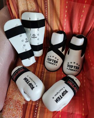 KICK BOXING - Set CALZARI - PARATIBIE - GUANTONI