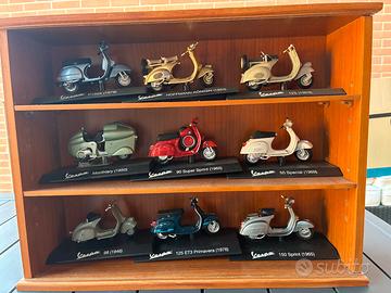 Collezione completa vespa scala 1:18