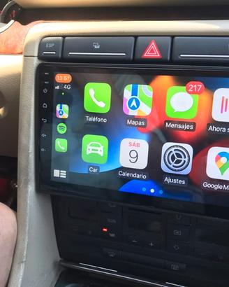 Autoradio CarPlay Android per Audi A4 S4 02-08