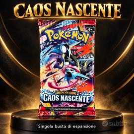 Pokèmon Caos Nascente -Busta singola ITA sigillata