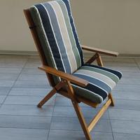 sedia relax da giardino