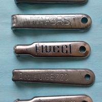 Lotto 5 Apribottiglie Vintage Pubblicitari - 