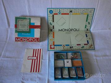 MONOPOLI quadrato E.G. anni '60 - COMPLETO al 100%