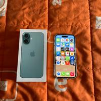 IPhone Apple 16 128GB Teal