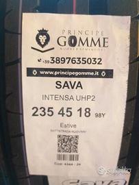 2 gomme 235 45 18 sava a4344