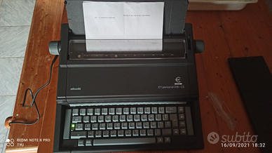Macchina per scrivere Olivetti ET personal 510-II