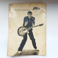 Adriano Celentano, cartolina con autografo