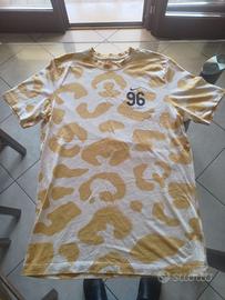 T-Shirt Nike - Camo bianco/giallo