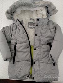 Giubbino grigio perla bimbo 18/24 Original Marines