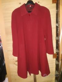 CAPPOTTO BORDEAUX DI LANA "NIXMAR" DONNA TAGLIA 48