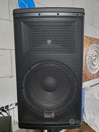 coppia casse attive  italian stage con supporti €3