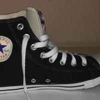 Converse Slim All Star Alte Nero Nuova 42 8.5
