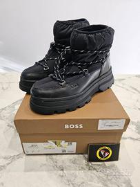 HUGO BOSS Foster Stivale con plateu 37 donna nero