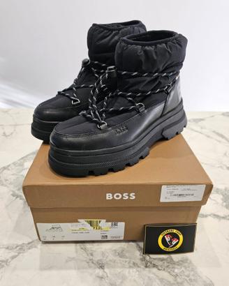 HUGO BOSS Foster Stivale con plateu 37 donna nero