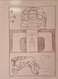 Litografia di Gianfranco Lamon Firmata e Numerata.