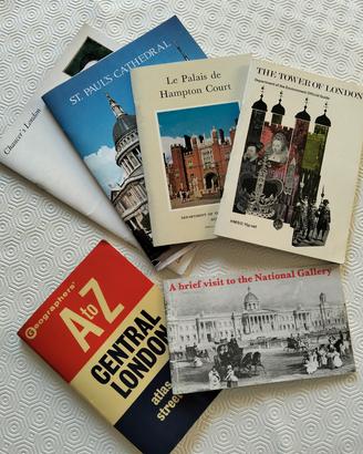 Londra Opuscoli Guide Turistiche Anni '70
