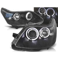 FARI CITROEN C4 04-09 ANGEL EYES FONDO NERO