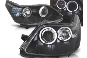 FARI CITROEN C4 04-09 ANGEL EYES FONDO NERO