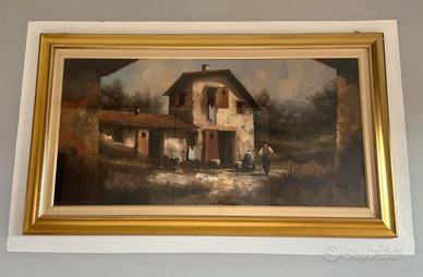 Olio su tela Guido Borrelli