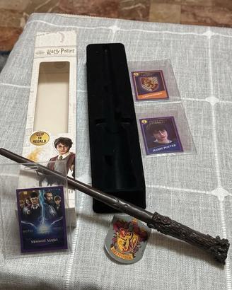 bacchetta harry potter Originale + 3 Carte Collezi