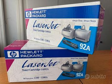 N.2 Cartucce Toner HP C4092A (Originale)