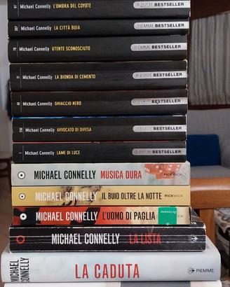 Vari libri gialli Michael Connelly e altri