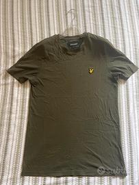 Maglietta verde lyle e scott