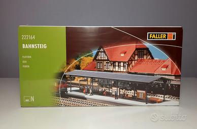 Scala N 1:160 Faller pensilina di stazione treni