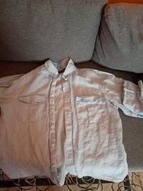 camicia uomo celeste 