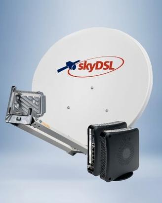 Kit parabola internet satellitare