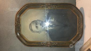 Quadro con foto ritratto uomo anni 50