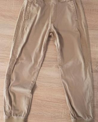 Pantaloni bambina 9/10 Abercrombie & Fitch beige