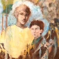 Due ritratti espressivi con serafini laterali