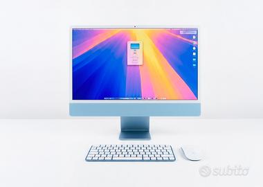 iMac M1 blu