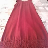 vestito bordeaux 