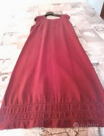 vestito bordeaux 