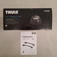 Thule barre Wingbar Evo 127cm piediEvo Raised Rail