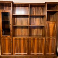 libreria parete soggiorno